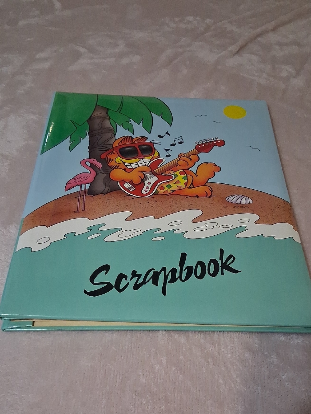 Webmark Scrapbook with Aqua & Teal Cover